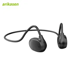 Headphone/Headset Air Conduction Headphones Wireless Sports Earphones BluetoothCompatible 10 Hours Not Inear Headset With Microphone For Running