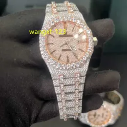 VVS D Moissanite Watch Iced Out Watch Moissanite Super Clone Watches