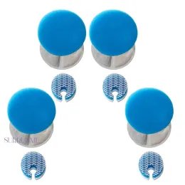 مغذيات Surrunme 4Set/Lot Water Drinker Fitting Fulter Filter تنشيط قشرة جوز الهند الكربونية للحيوان