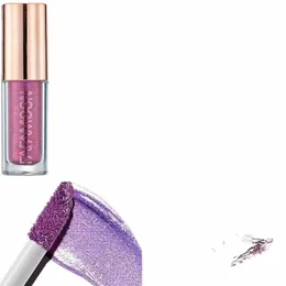 Mochrome Glitter Liquid Eyeshadow Stick Gold Purple Squins Brighten Silkworm 메이크업 하이라이트 방수 반짝이는 눈 화장품 Q6Z0#