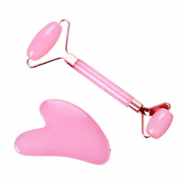 N Jade-Masajeador Gua Sha Para El Cuidado de la Salud ، Raspador de Belleza Facial ، Tablea de Raspado ، Masajeador Muscular Gua Sha ، Rodillo Para Cara x1bo#