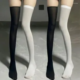 Frauen Socken 65cm Sexy Kniehohe Y2K Mesh Strümpfe Mode Oberschenkel Nylon Lange Nette Over Für Mädchen Damen