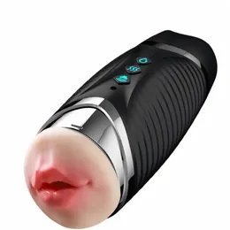 automatic Men'S Vaginal Massage Vibrator Sexy Lips And Tgue Wrap Adult Products Masturbati Cup Vaginal Blowjob Products o4LV#