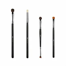 Sombra Pincéis de maquiagem Set Eyeliner Brush Super Fine Angled Brow Portátil Feminino Pincéis de maquiagem Blending Beauty Makeup Tools J18y #