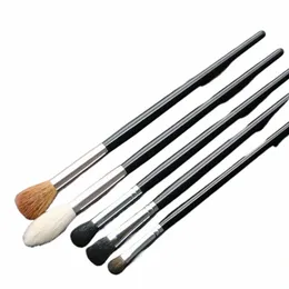 Highlighter Makeup Borstes Top gethår ​​Högkvalitativ ögonskugga Blender Ctour Eyebrow Eyeshadow Make Up Brush V9NA#