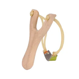 Toys Material Props Slingshot Outdoors String Fun Traditional Shots YDL019 Rubber Wooden Interesting Hunting Kid Shooting Sling Rrduh