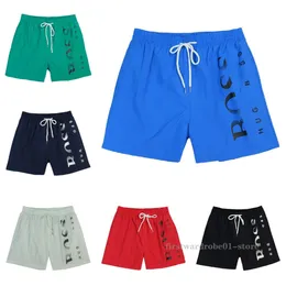 Designer mens shorts luxo bos carta nadar shorts homem calções de banho verão praia secagem rápida náilon shorts ásia L-4XL