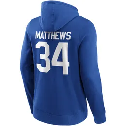 Auston Matthews William Nylander John Tavares Wendel Clark Mitchell Marner USA Hockey Club Fans Felpe sportive di marca Pullover in pile Felpe con cappuccio