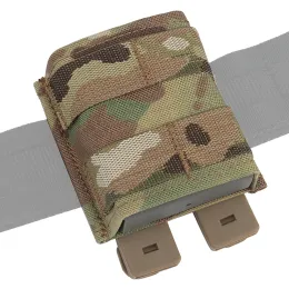 Bolsas 5.56 Mag bolsa de bolsa única tática Fast Magazine com nylon Malice Support Clip M4 Airsoft Acessórios Militar Hunting Mag Bag