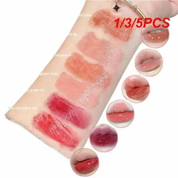 1/3/5pcs أحمر شفاه ملون ماء لامع تحسين DRYN HEY LIP OIL PEN CARE CARE ROPISTURING LIP GLOSS HAYPENT