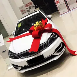 Giant Car Bow Red Bow for Car Delivery Decoration Automobile 4S Shop Showroom Decoration Festival Gift Decoration Bow 240319