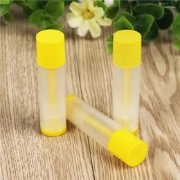 저장 병 도매 5ml 빈 립글로스 튜브 로즈 골드 DIY 플라스틱 우아한 액체 립스틱 용기 라운드 미니 립글로스 샘플