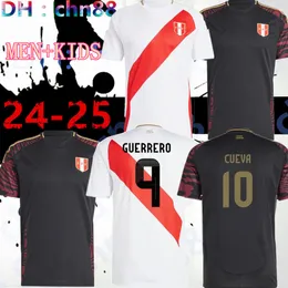 Copa Americ 2024 Peru Soccer Jerseys LAPADULA LUIS LBERICO PINEAU CUEVAS CARTAGENA TAPIA VALERA AQUINO national team 24 25 football shirt men kids kits