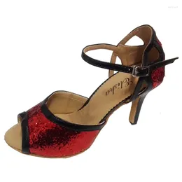 Scarpe da ballo elisha scarpa da donna il tacco personalizzato salsa sandali latini del matrimonio da ballo da ballo aperto