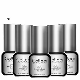 Gollee 5ml Syeles لاصق 5pcs الغراء L Bder 15ml رائحة منخفضة الرائحة غراء غراء للعين المائية لاكسة مستحضرات التجميل مكياج 61Cl#