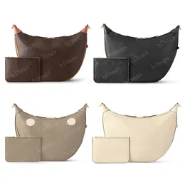 46311 LOOP HOBO BAG HOBO حقائب مصممة حقائب حقيبة اليد MM حقائب اليد النسائية محافظ أكياس أحجار زهرة بنية