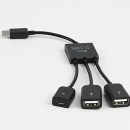 Adapter Type-C USB Kabel OTG USB C 3.0 2.0 2,0 Mężczyzna do USB Micro Female Adapter USB dla Samsung Xiaomi Huawei