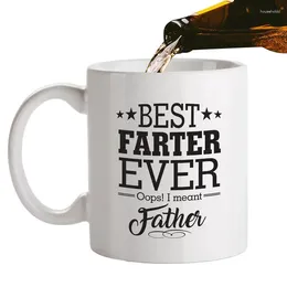 Tassen Vatertagsbecher, 350 ml, multifunktionale Kaffeetassen für Vater, saisonale Dekorationen mit ergonomischen Griffen