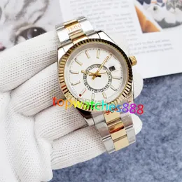 U1 Top Aaanew Me's Watch Designer Watch High Citli Luxury Watch 42mm Otomatik Mekanik Hareket Kadran 904L Paslanmaz Çelik ve Teyp Kayışı Lüks Kayış Kutusu