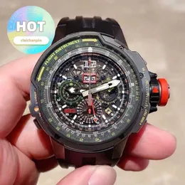 ユニセックスRM腕時計RM39-01自動機械時計チタンアロイRM39-01日付ディスプレイ中央分とタイミングリミテッド