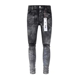 PURPLE-BRAND стильные уличные модные брендовые джинсы со средней заниженной талией, облегающие леггинсы с горячим тиснением