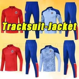 2024 CHIVAS DE GUADALAJARA TRACKSUITS 23 24 A.ZALDIVAR CALDERON J.MACIAS A.VEGA F. BELTRAN TRÄNING ALVARADO HOMBRE ESPORTS FOTBALL SHIRT TRÄNING Lång ärm