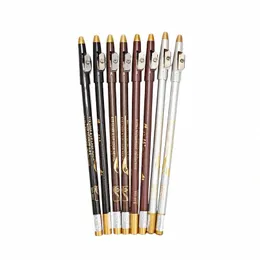 5pcs/set Eyebrow Pencil Easy To Use Eyeshadow Lg Lasting Natural Cosmetic Waterproof Microblading Wood Eyebrow Pencil N2ZG#