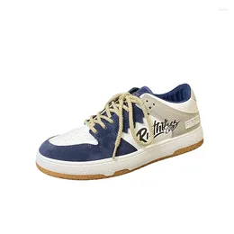 Scarpe casual Formazione morale Sneakers da uomo Trendy Bianco Blu 2024 Zapatos Deportivos