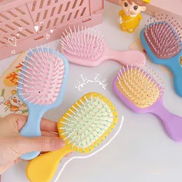 Hairdressing Comb Cute Cartoon Air Cushion Comb for Children Candy Color Massage Comb Small Com 1222225