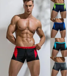 Sexy masculino praia maiô designer sexy swimwear design criativo fatos de banho boxer shorts maillot de bain novo arr5701253
