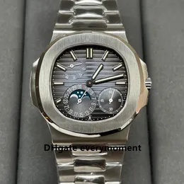 TOP Factory Super Edition Watch 5712 40mm Automatic Mechanical Men's Watches CAL.324 Movement 904L Sapphire Sun Moon Star Deep Waterproof Wristwatches
