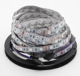 50m Flexible Led Strip Light 5050 SMD 60LEDSM RGB 비수방 LED 테이프 DC 12V LED 조명 5313813