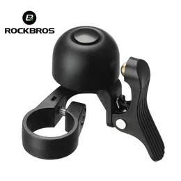 Rockbros Cycling Bicycle Bell Horn Handelbar Bike Alloy Ring Crisp Sound Warning Alarm For Safety Road Bike Accessories 240322