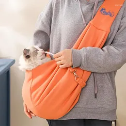 Hundetragetasche für Kätzchen, Reisetasche für Hunde oder Katzen, Haustier-Schultertasche, Outdoor-Zubehör mit großem Katzen-Drop