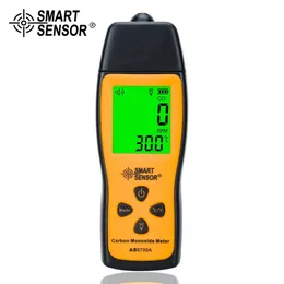 Smart Sensor AS8700A كاشف أول أكسيد الكربون المحمول 1000ppm CO Meter LCD Sound و Light Alarm High Precision CO GAS TESTER 240320