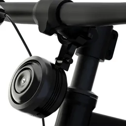 1300 -mAh Fahrradglocke Elektrofahrrad Ringrad Bike USB -Ladung 110 dB Laut Sound wasserdichte Roller BMX Safety Bike Horn 240322