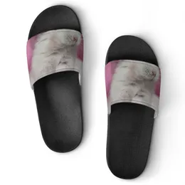 Herren-Slipper, Schwarz, Weiß, Rot, Blau, Grün, Beige, Rosa, Lila, lässiger Herren- und Damen-Slipper, Outdoor-Slipper, modische Anpassung 259–263