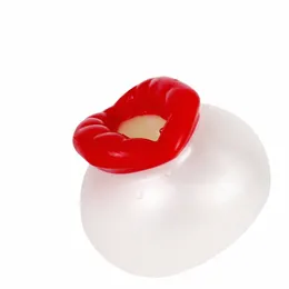 Faak Silice Glans Trainer Intime Pocket Stroker Artificial Big Mouth Red Lip Fantasy Male Masturbator Sex Toys For Men X9pw#