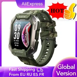 Watches Smart Watch Men 5Atm Waterproof 1,71 tum 280*320 full pekskärm 380mA stor kapacitet Batteri 2022 Ny sport Smart Watch +Box