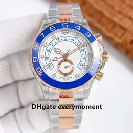 Super versão relógio de cerâmica 116688 116680 44mm relógios masculinos mecânicos automáticos 4161 movimento 316L safira aço inoxidável relógios de pulso à prova d'água profundos-1