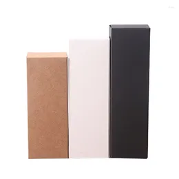 Geschenkpapier, 100 Stück – 10 ml/20 ml/30 ml/50 ml/100 ml, weiß, schwarz, Kraftpapier, Box, Essenz, Öl, Flasche, Kosmetik, Party, Ventilröhrchen