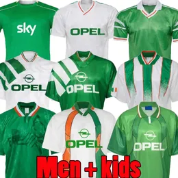 2024 2025 2002 1994 Keane Retro Ireland Soccer Jerseys 1988 1990 1992 1996 1997 02 03 Classic Vintage Irish McGrath Duff Staunton Houghton McAteer Kids