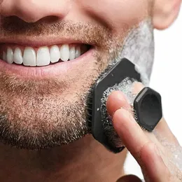 men Facial Cleaning Brush Scrubber Silice Miniature Face Deep Clean Shave Massage Face Scrub Brush Face Cleaner C1h0#
