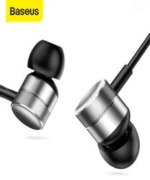 Baseus H04 Bass dźwięk słuchawki Innearne Sport Słuchawki z mikrofonem dla Xiaomi iPhone'a Samsung słuchawkowy fone de ouvido auriculares mp38493625