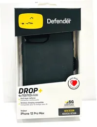 Har Otterrbox Logo Defender Case för iPhone 15 15 Pro Max 14 13 12 11 XS MAX XR X 7 8 Plus Samsung Military Grade stötsäker fodral Tung hybridrobotfodral med bältesklipp