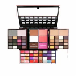 colore Trucco 74 colori ombretto glitter glitter ombretto palette lip gloss blush fondati set, vendita diretta in fabbrica cosmetici A8K3 #