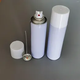 貯蔵ボトルエアロゾルキャニスター金属軽量補充可能な漏れ可能な液体ポータブル工業空の300 mlスプレーエア駆動