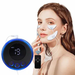 EMS Facial Massager Face Lift Device Care Slimming Tool Current Muscle Stimulator Neck Eye Ansiktsskinnet åtstramning Anti-rynk B3AF#