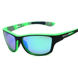 Óculos de sol esportivos europeus e americanos 336 óculos polarizados coloridos da série de filmes masculinos espelhos à prova de poeira óculos de sol espelho de ciclismo PF