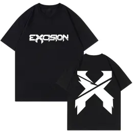 Excision Nexus Tour 2024 Oversized T Shirt Women Men Summer Fashion O-neck Short Sleeve Graphic Tees Streetwear Hip Hop Clothes